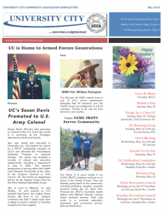 May 2015 Newsletter Cover