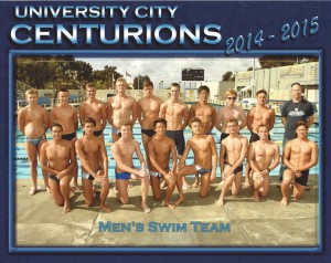 UCHS boys men's swim team