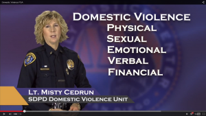 Lt Misty Cedrun Family Justice Domestic Violence