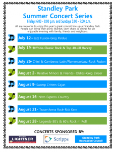 UC Summer Concerts 2015