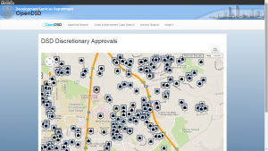 DSD Discretionary Approvals Map