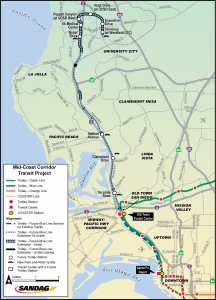 Mid Coast Trolley Map