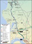 Mid Coast Trolley Map