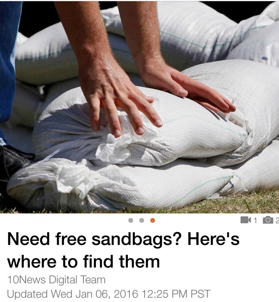 Need free sandbags? Here’s where to find them University City