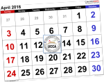 April 2016 UCCA