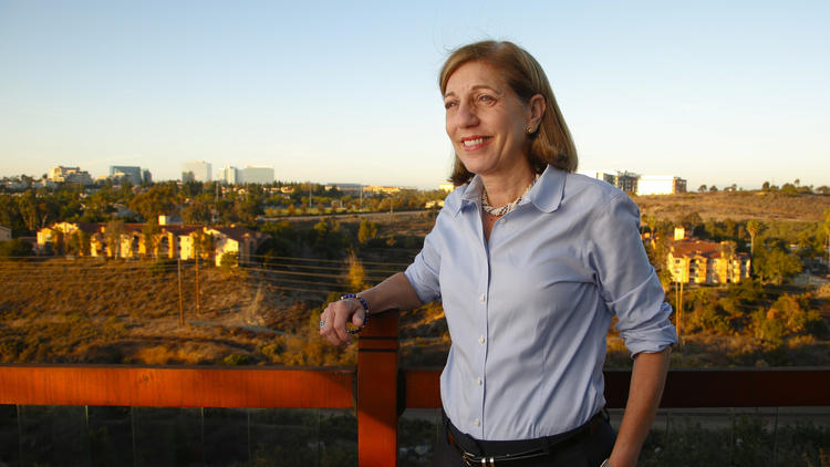Barbara Bry in University City - SDUT