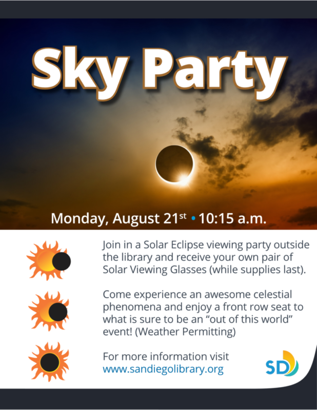 Solar Eclipse Flyer University City Community Association (UCCA)
