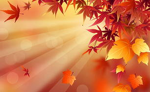 Fall Web Leaf Background 1