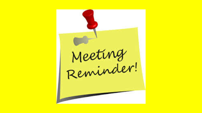 Meeting Reminder Pin