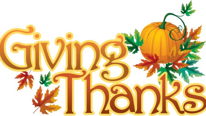 Giving Thanks