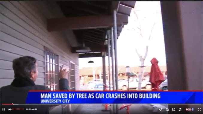 Car Crash at UC MarketPlace