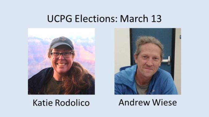 UCPG Elections Katie Rodolico and Andrew Wiese