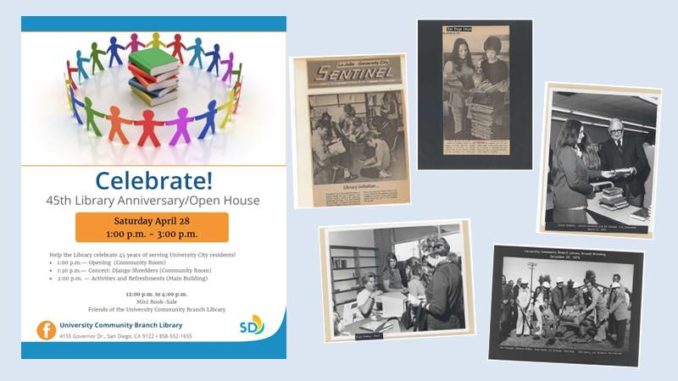 University Community Library celebrates 45 Year Anniversary