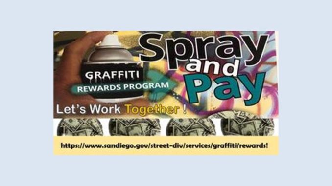 Spray and Pay Graffiti Rewards