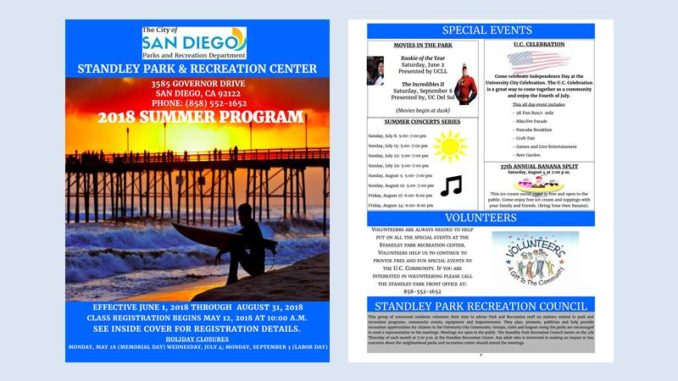 Standley Park and Recreation - 2018 Summer Program