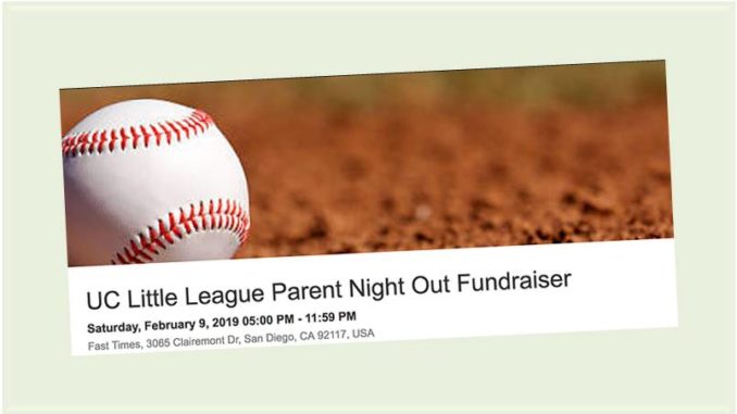 UC Little League Parent Night Out