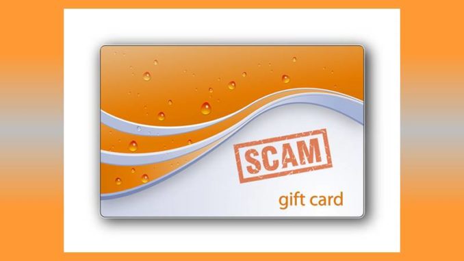 Don't get scammed out of a gift card this season