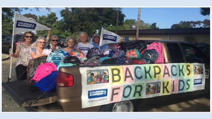 Backpacks for Kids - Coldwell Banker