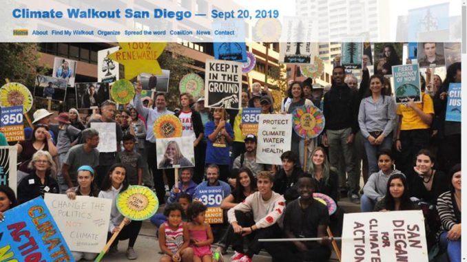 Climate Walkout San Diego September 20 2019