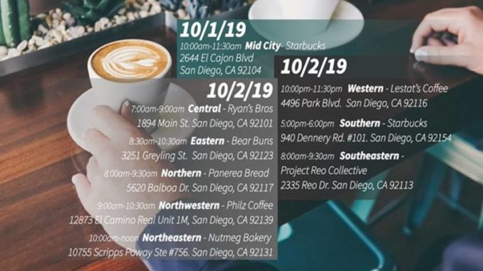 Coffee with a Cop 10-2-19