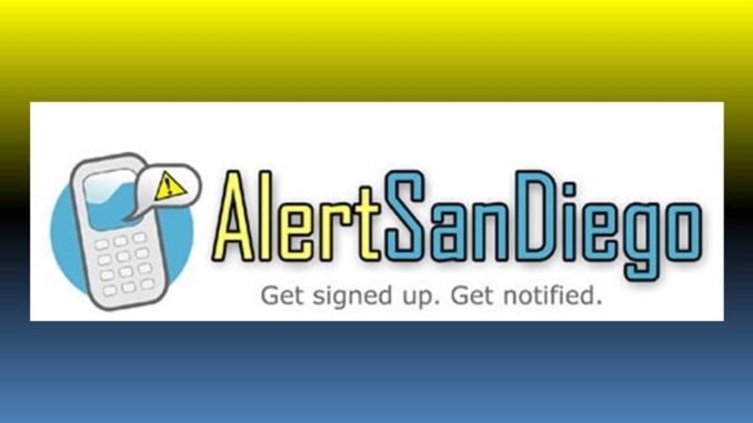 AlertSanDiego - Get signed up Get notified