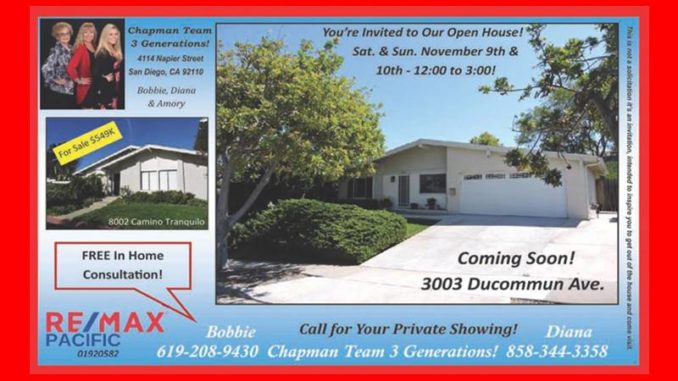 Chapman Team University City Open House