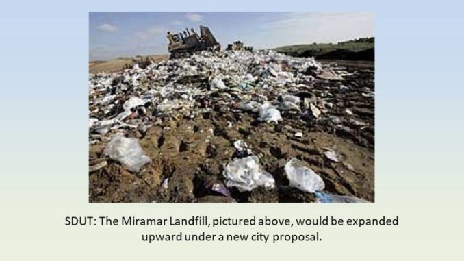 Miramar Landfill to expand vertically