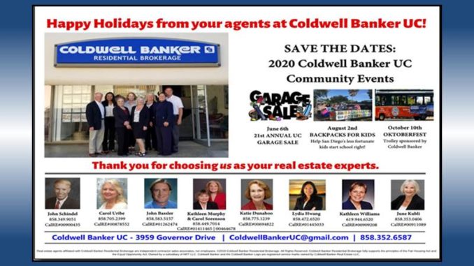 Coldwell Banker 2020 Community Events