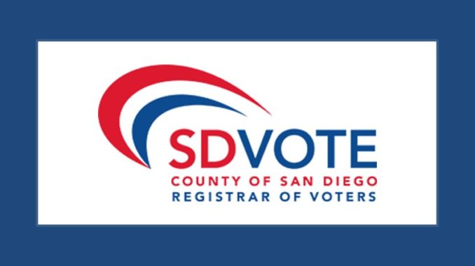 SD County Registrar of Voters