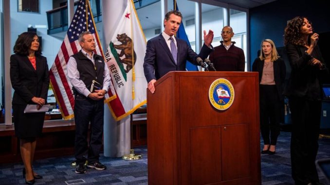 California Governor Gavin Newsom