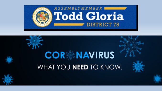Todd Gloria - COVID-19