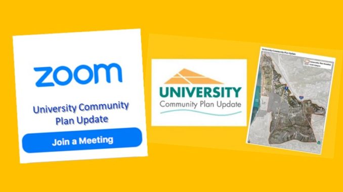CPUS University Community Plan Update - via Zoom
