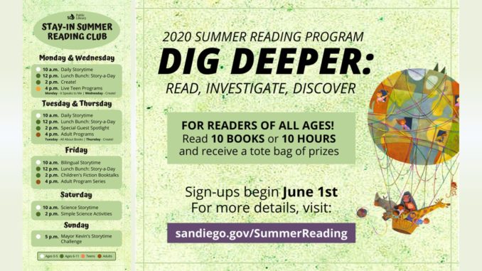 SDPL Library Summer Reading 2020