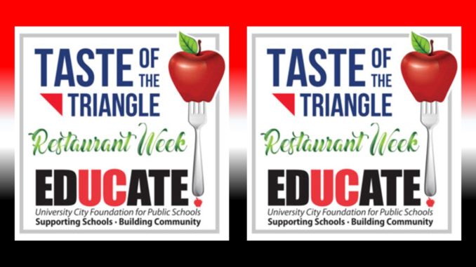 EdUCate Restaurant Week Taste of the Triange 2020