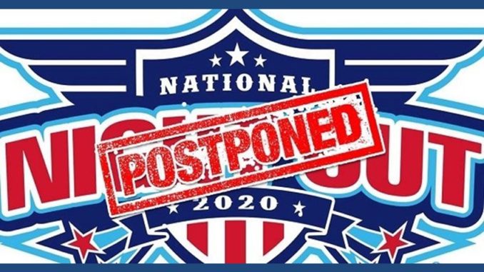 Neighborhood Night Out 2020 - Postponed