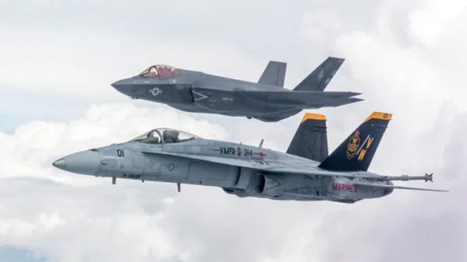 FA-18 & F-35C USNavy photo 2019