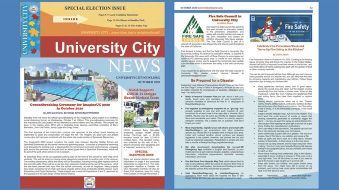 October 2020 Newsletter Cover