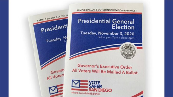 Sample Ballot & Voter Information Pamphlet
