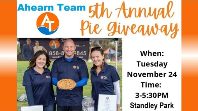 Ahearn Team Real Estate - 5th Annual Pie Giveaway - 2020