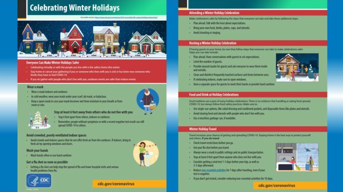 CDC Celebrating Winter Holidays