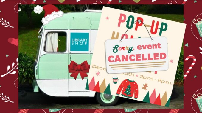 Cancelled - Curbside Library Shop Holiday Market Library Branch Tour