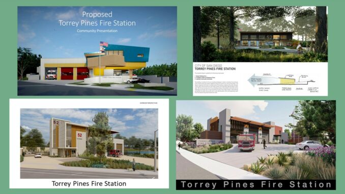 Torrey Pines (UCSD) Fire Station Proposals - Artist Renderings