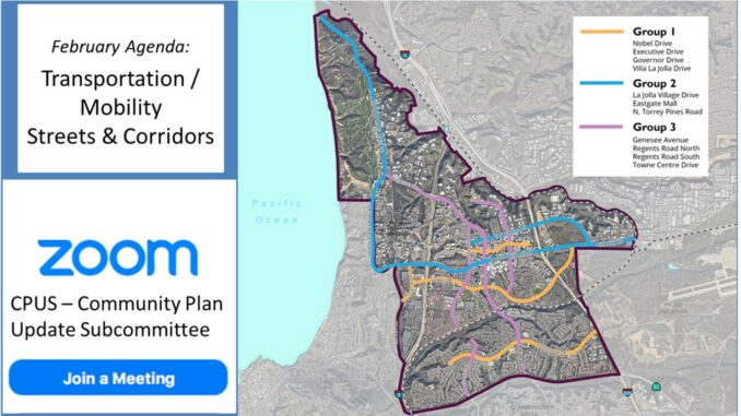 February 2021 CPUS Community Plan Update Subcommittee Agenda and Meeting Materials