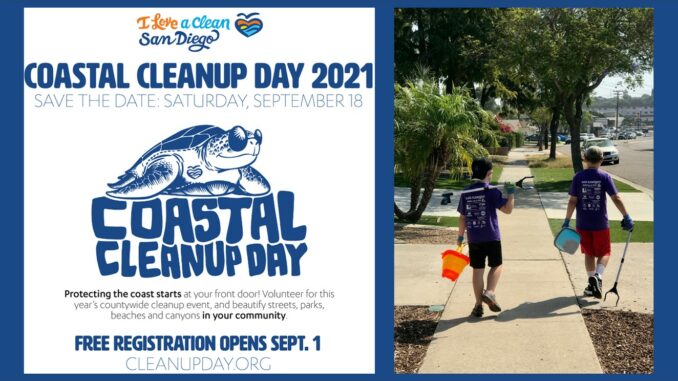 Coastal Cleanup Day 2021 - Free Registration