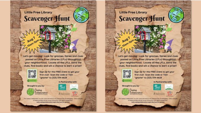 Little Free Library Scavenger Hunt