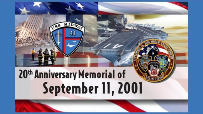20th Anniversary Memorial of September 11 2001