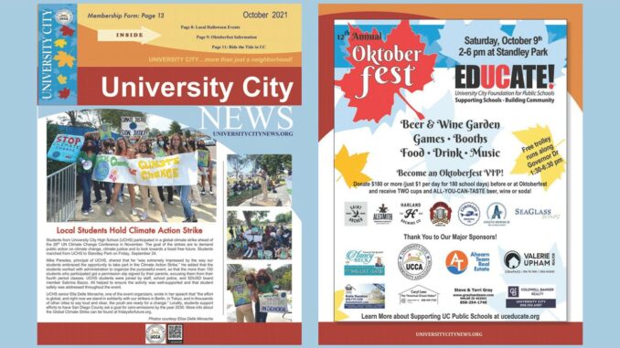 October 2021 University City News