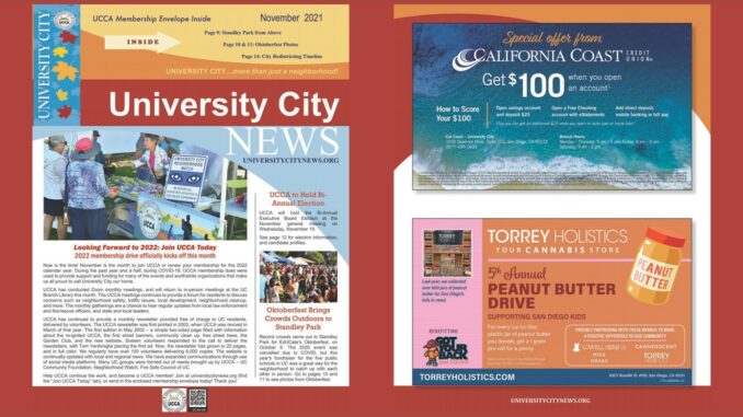 November 2021 Univesity City News