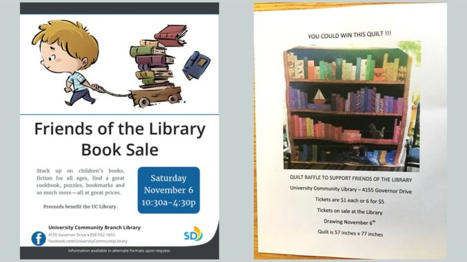 Friends of the Library Book Sale November 6 2021