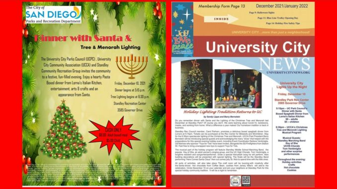 December 2021 Dinner with Santa and Holiday Celebration